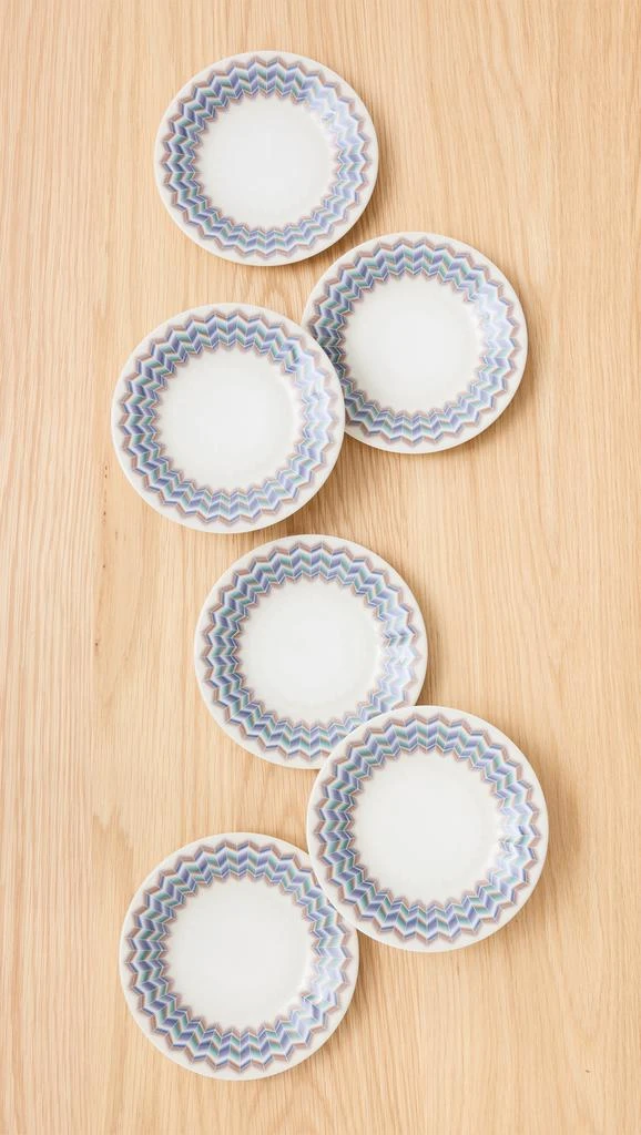 商品Missoni|Bread or Butter Plate Set,价格¥1552,第3张图片详细描述