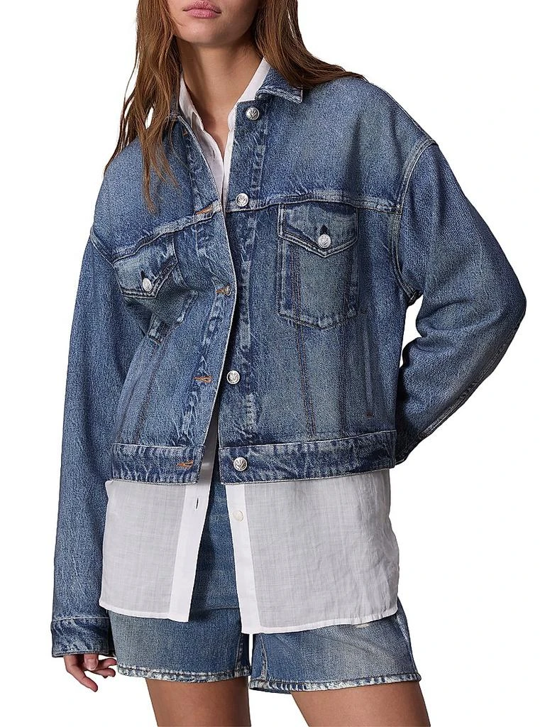 商品Rag & Bone|Miramar Denim Trucker Jacket,价格¥2057,第3张图片详细描述