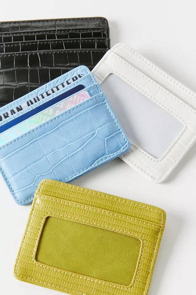 商品Urban Outfitters|Billie Croc Cardholder,价格¥74,第5张图片详细描述