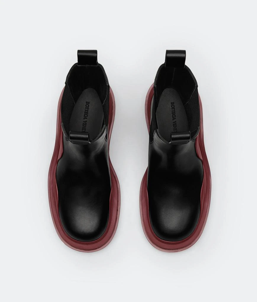 商品Bottega Veneta|女式 轮胎靴 黑红,价格¥5515,第2张图片详细描述