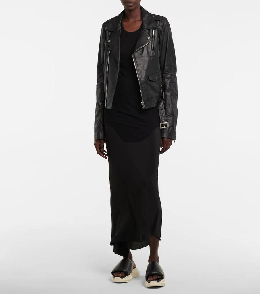 商品Rick Owens|Geth皮革厚底凉拖鞋,价格¥3551,第2张图片详细描述