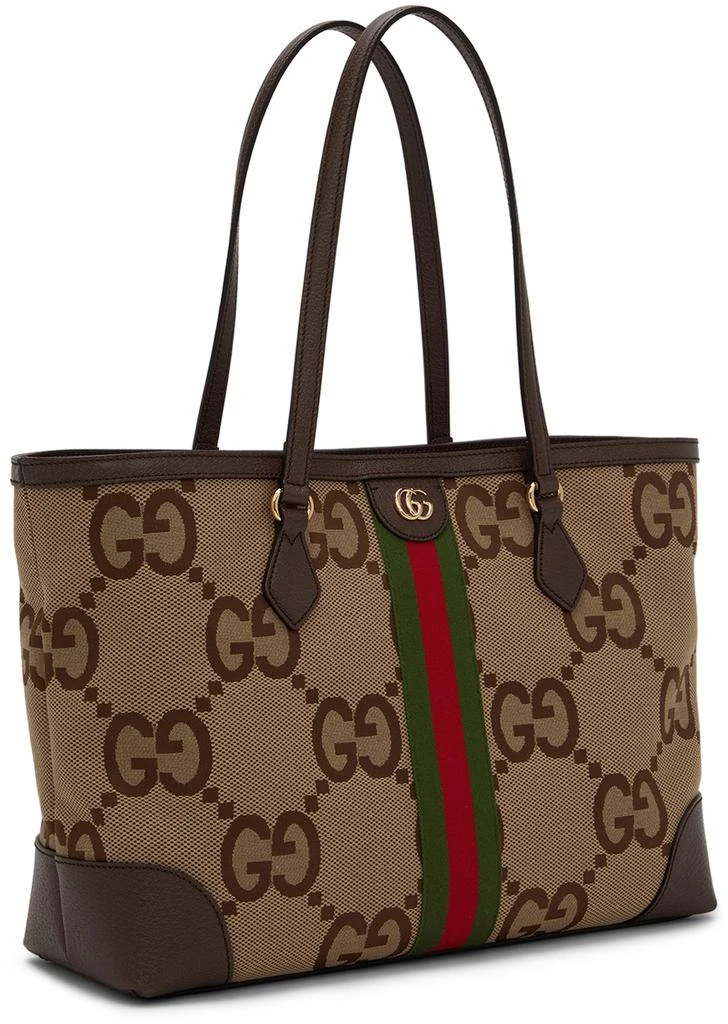 商品Gucci|棕色中号 Ophidia GG 托特包,价格¥15710,第2张图片详细描述