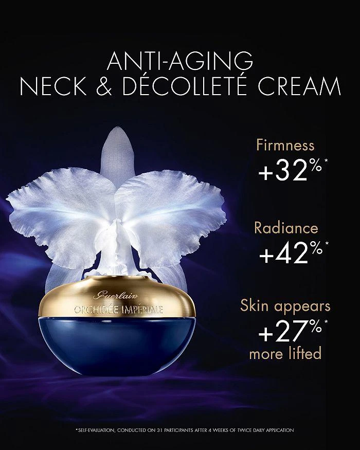 商品Guerlain|Orchidée Impériale Anti Aging Neck & Décolleté Cream 2.5 oz.,价格¥2953,第4张图片详细描述
