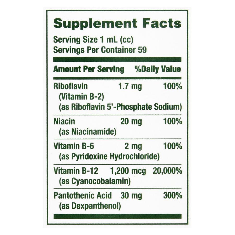 B Complex Sublingual Liquid Dietary Supplement商品第2张图片规格展示