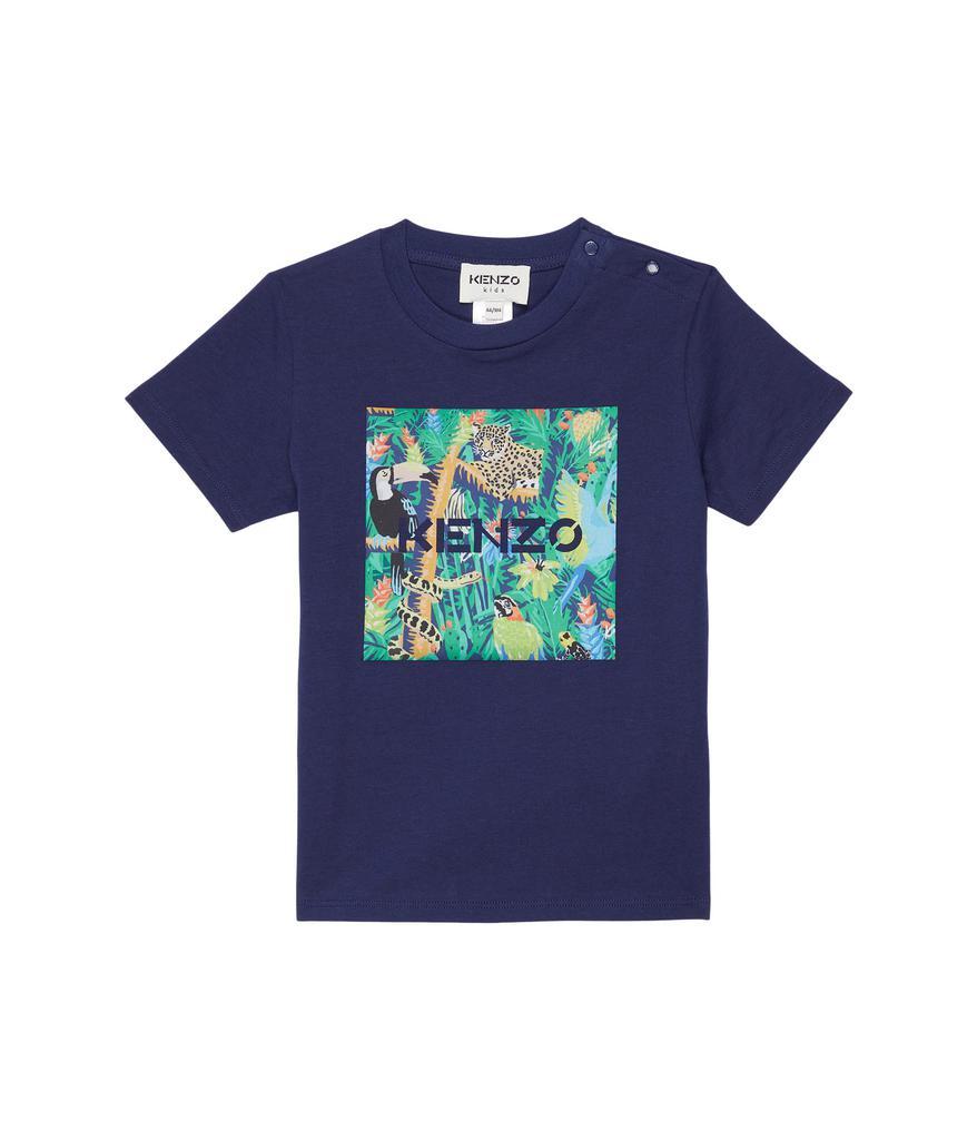 商品Kenzo|Short Sleeve T-Shirt w/ Jungle Print Graphic (Infant),价格¥237,第1张图片