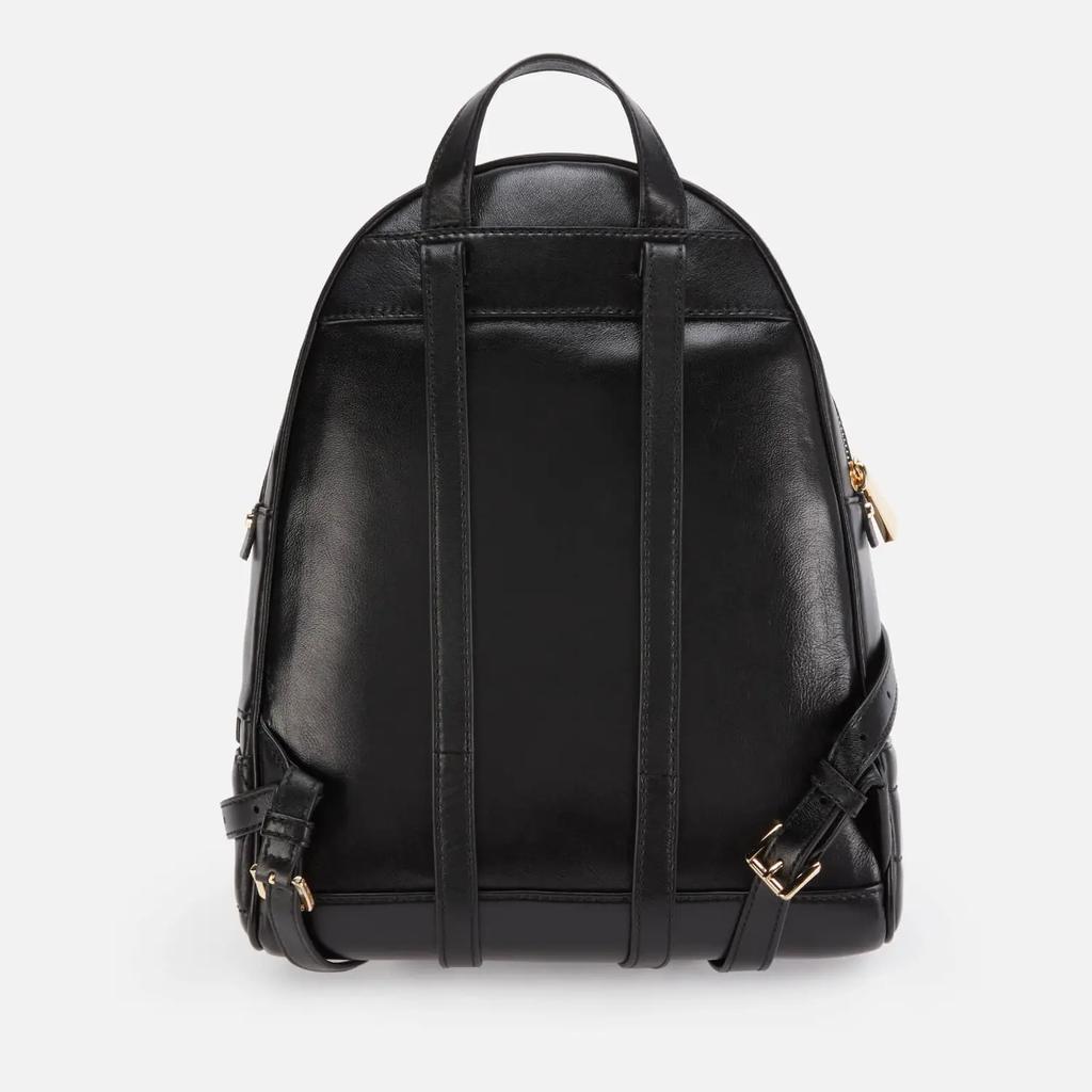 商品Michael Kors|MICHAEL Michael Kors Women's Rhea Backpack Quilted Logo - Black,价格¥2112,第5张图片详细描述