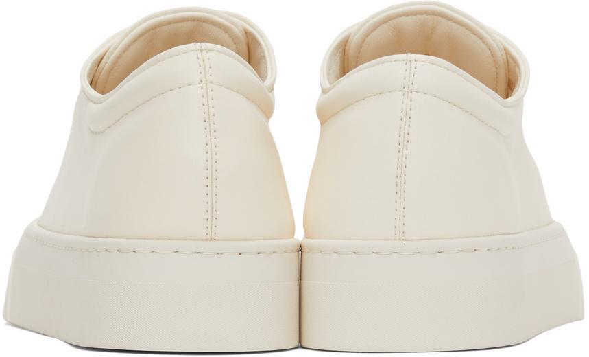 商品The Row|White Marie H Lace-Up Sneakers,价格¥7211,第6张图片详细描述