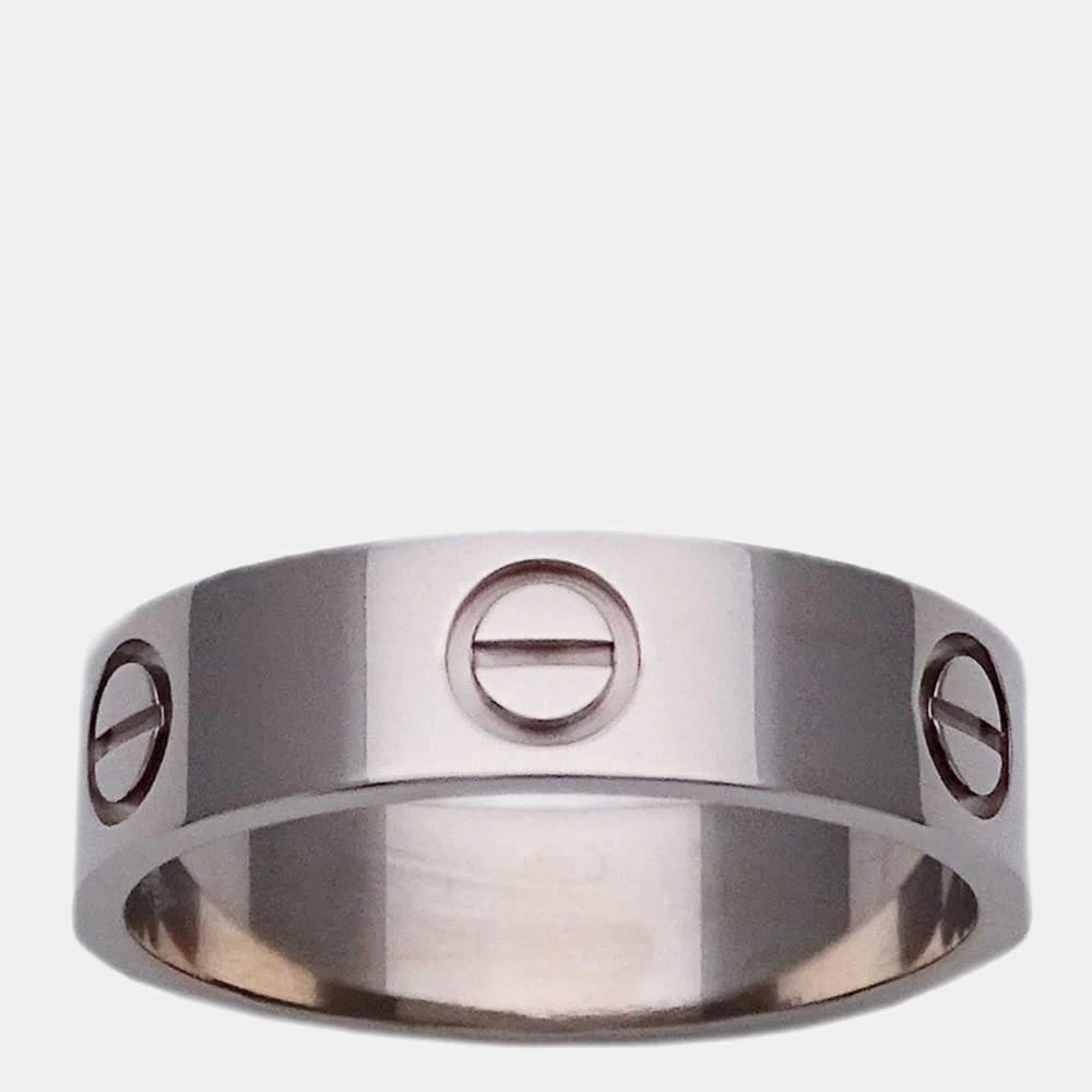 商品[二手商品] Cartier|Cartier Love 18K White Gold Ring EU 57,价格¥7927,第2张图片详细描述