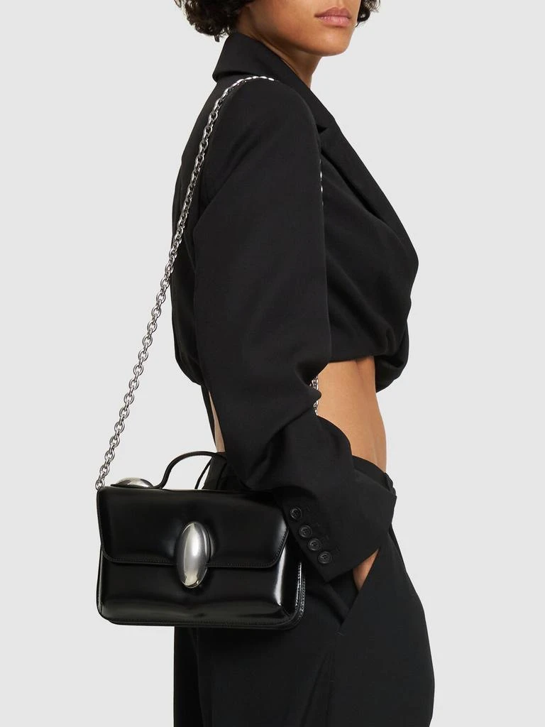 商品Alexander Wang|Dome Structured Leather Top Handle Bag,价格¥3340,第1张图片详细描述