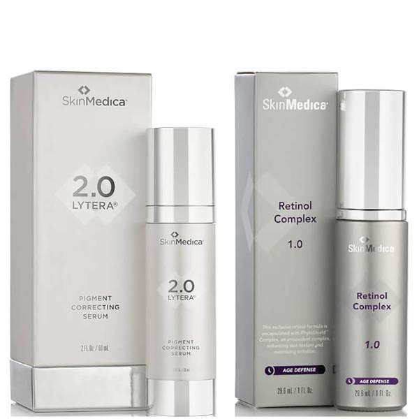 商品SkinMedica|SkinMedica LYTERA 2.0 美白精华＋维A醇精华1.0,价格¥1762,第1张图片