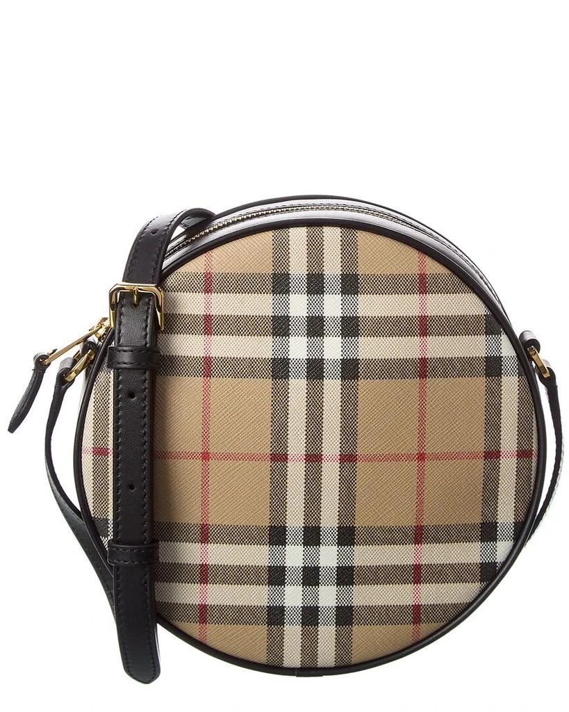 商品Burberry|Burberry Louise E-Canvas & Leather Crossbody,价格¥6992,第1张图片