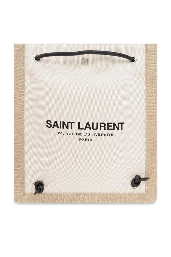 商品Yves Saint Laurent|Saint Laurent Universite Logo Printed Tote Bag,价格¥2207,第1张图片