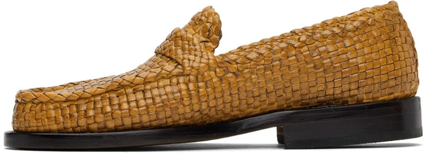 商品Marni|Orange Basket-Woven Loafers,价格¥5753,第3张图片详细描述