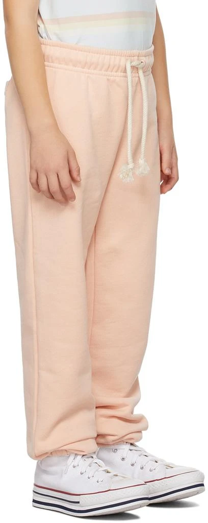 商品Acne Studios|Kids Pink Organic Cotton Logo Patch Lounge Pants,价格¥577,第3张图片详细描述