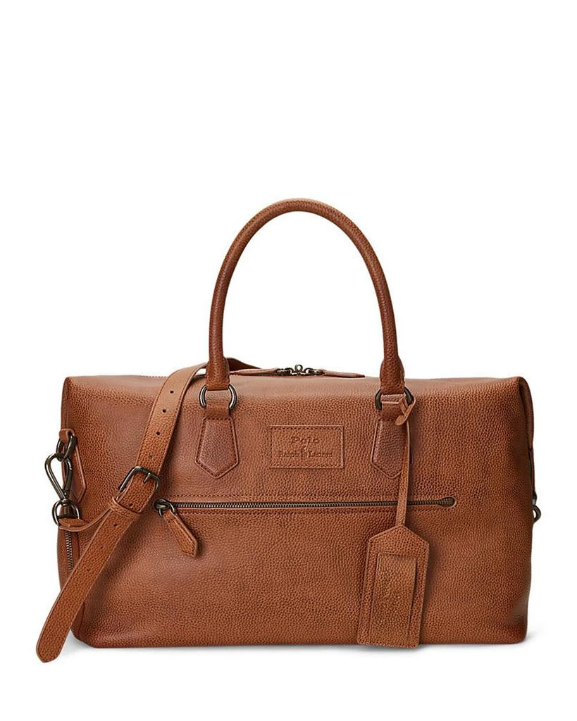 商品Ralph Lauren|Pebbled Leather Duffel Bag,价格¥3748,第1张图片