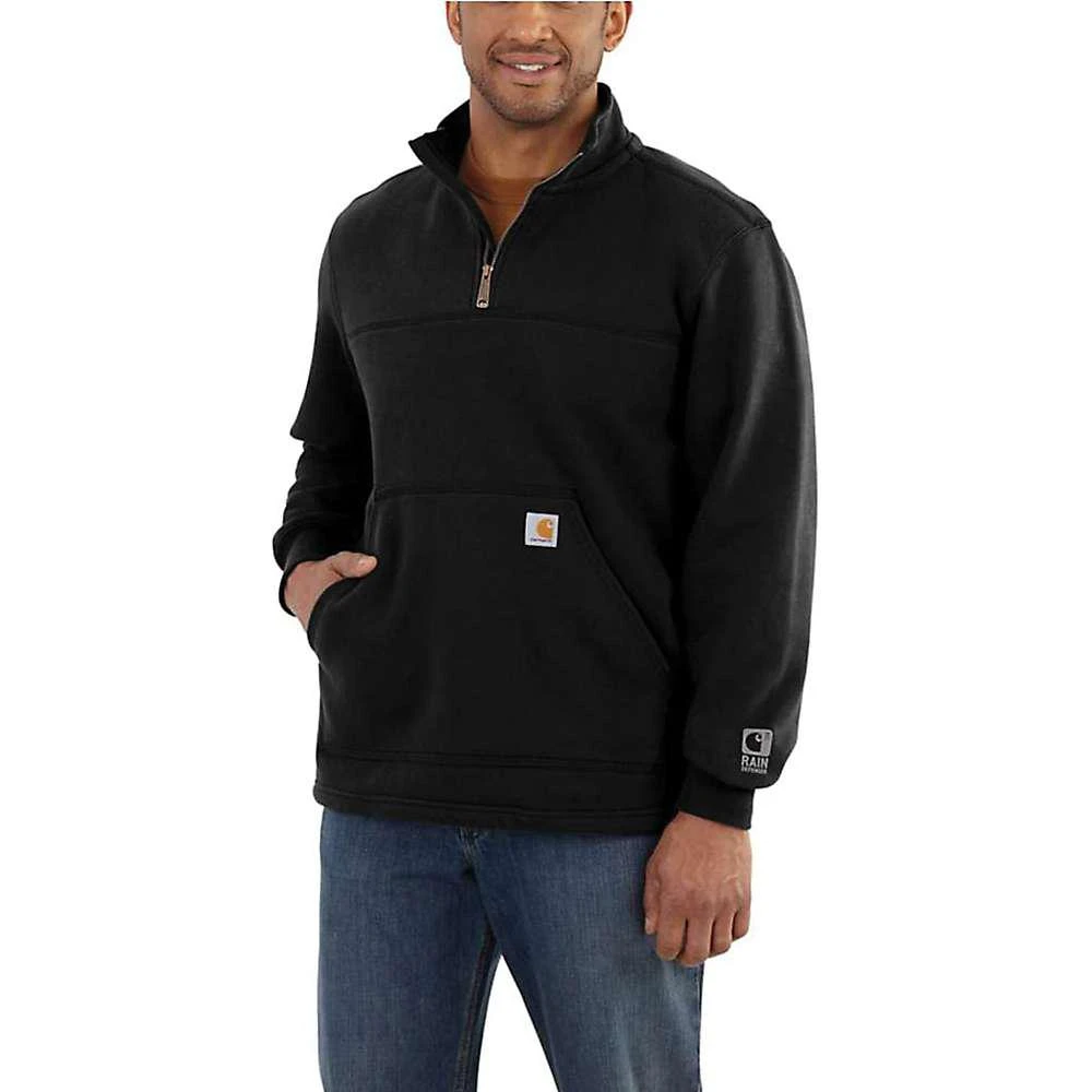 商品Carhartt|Carhartt Men's Rain Defender Paxton Heavyweight Quarter-Zip Sweatshirt,价格¥298,第1张图片