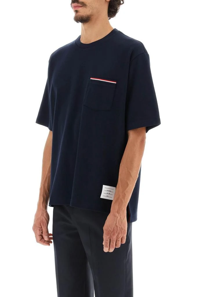 商品Thom Browne|Thom browne t-shirt with pocket,价格¥1828,第4张图片详细描述