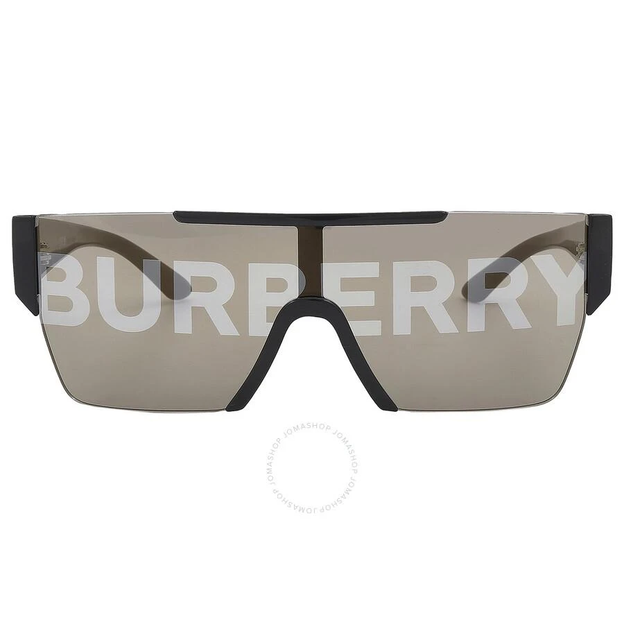 Burberry Burberry Gold with silver Burberry Shield Men's Sunglasses BE4291 3001G 38 1