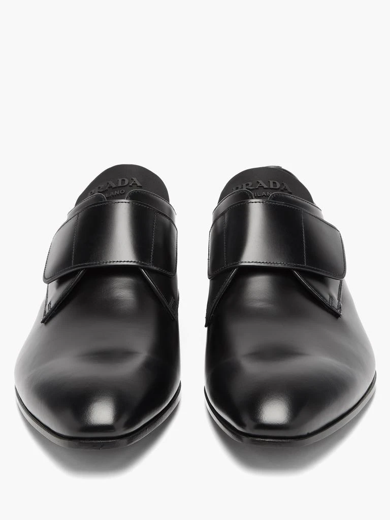 商品Prada|Logo-embossed and leather shoes,价格¥3575,第4张图片详细描述