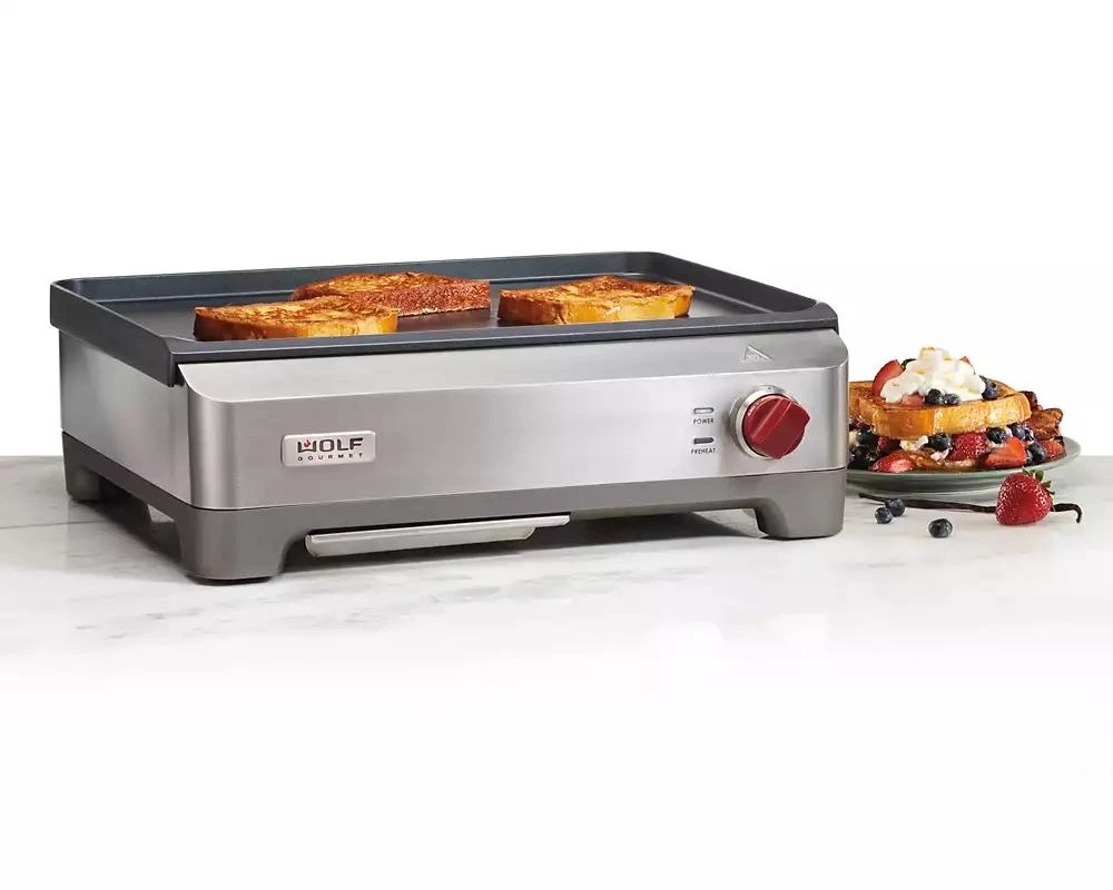 商品Wolf Gourmet|Precision Griddle - WGGR100S,价格¥3962,第1张图片