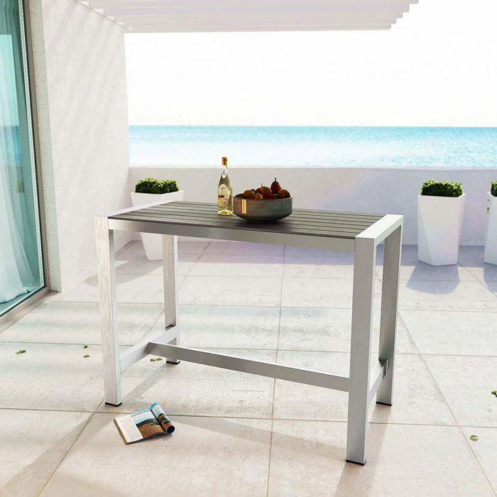 商品Modway|Shore Outdoor Patio Bar Table,价格¥5584,第4张图片详细描述