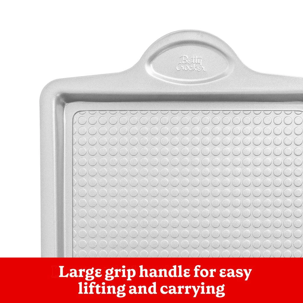 商品Betty Crocker|Carbon Steel Easy Slide 18.5 x 11.5 x 1 Inch Baking Sheet,价格¥142,第3张图片详细描述