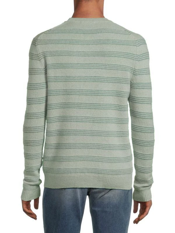 商品Saks Fifth Avenue|Striped 100% Cashmere Crewneck Sweater,价格¥169,第2张图片详细描述