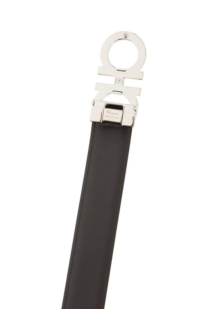 商品Salvatore Ferragamo|REVERSIBLE BELT WITH GANCINI BUCKLE,价格¥3372,第4张图片详细描述