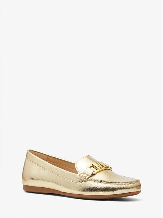 商品Michael Kors|Camila Metallic Moccasin,价格¥514,第1张图片