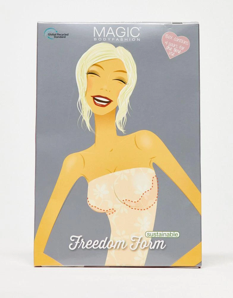 商品Magic|Magic Bodyfashion freedom form waterproof supportive and lifting breast tape 4 pack in black,价格¥139,第4张图片详细描述