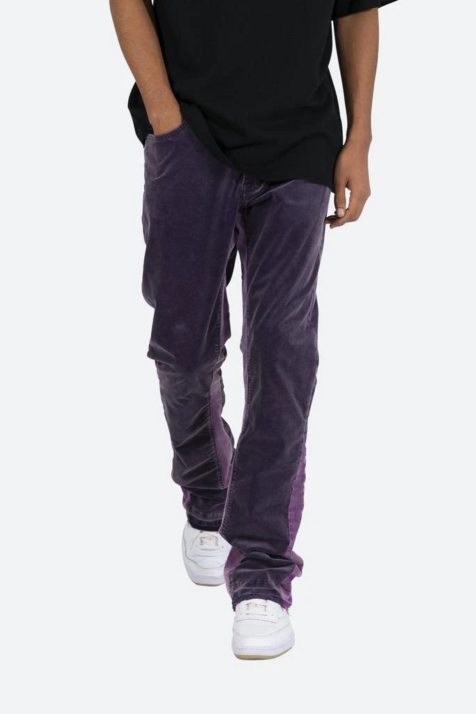 B428 Corduroy Flare Pants - Purple 商品