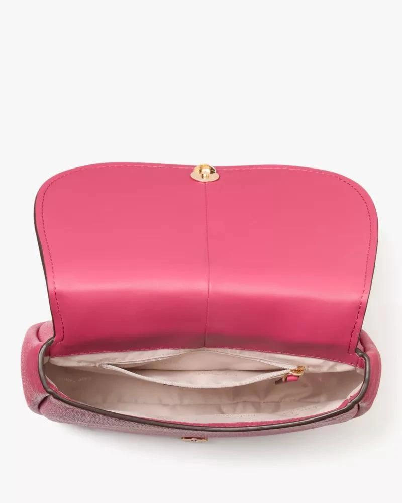Kayla Pebbled Leather Saddle Bag 商品