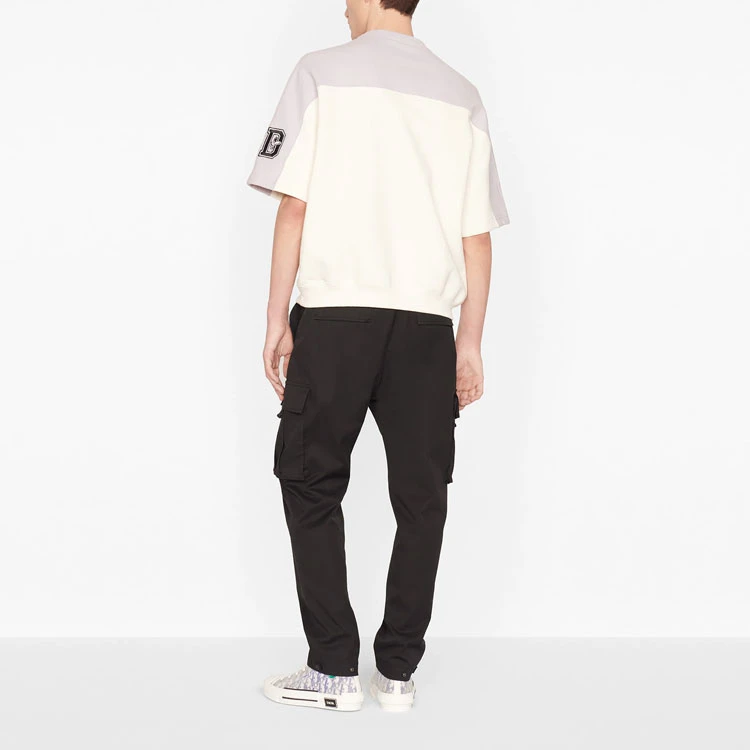 商品[国内直发] Dior|迪奥 季度新品 宽松套头短袖T恤 男款 拼色,价格¥3583,第9张图片详细描述