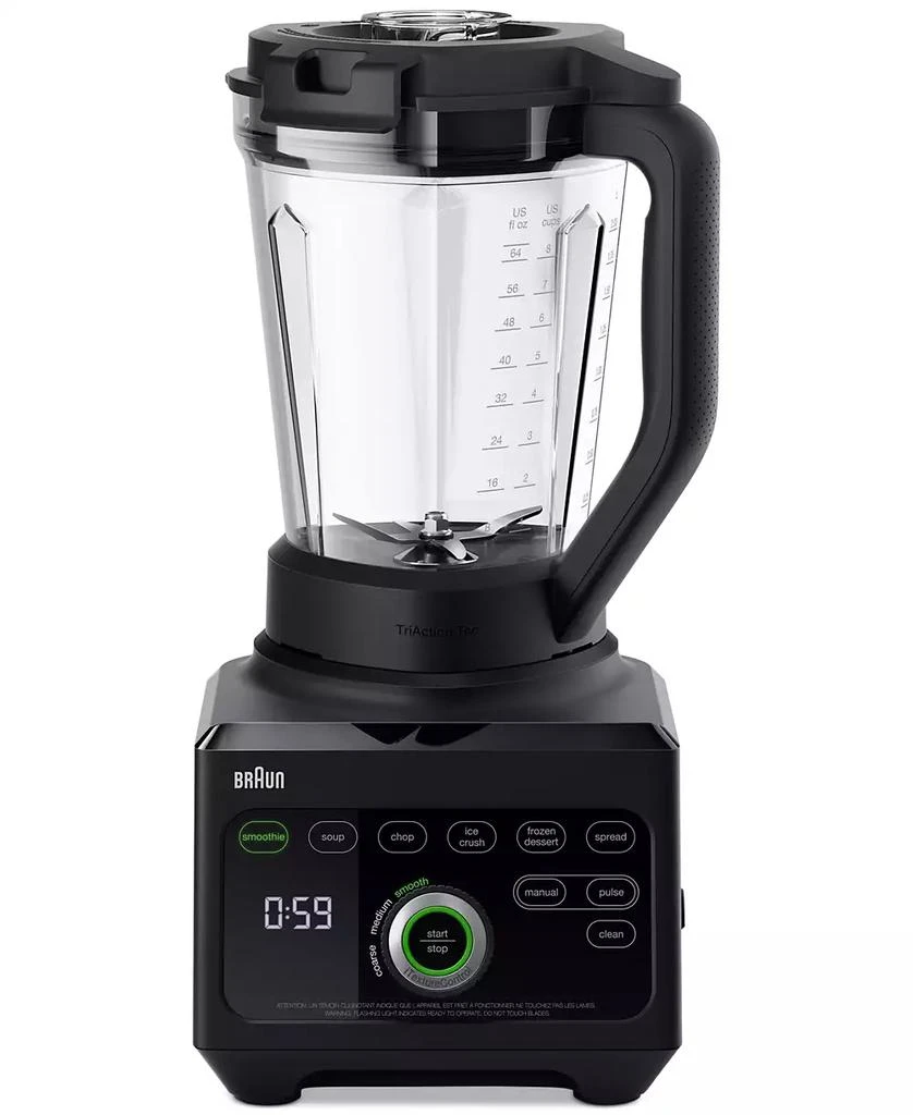 商品Braun|TriForce Pro Power Blender JB9040BK,价格¥2205,第1张图片