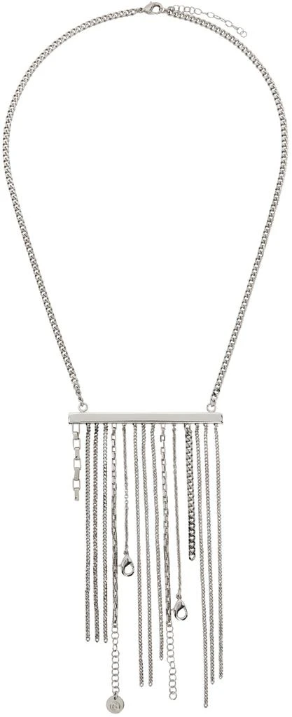 商品MAISON MARGIELA|Silver Fringe Necklace,价格¥681,第1张图片