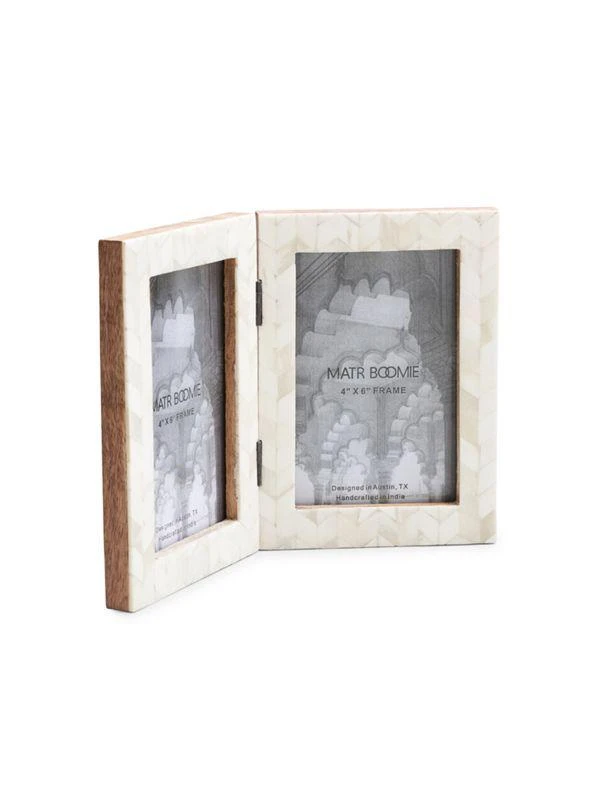 商品Matr Boomie|Kaveri Double Bone Tile Frame,价格¥492,第2张图片详细描述