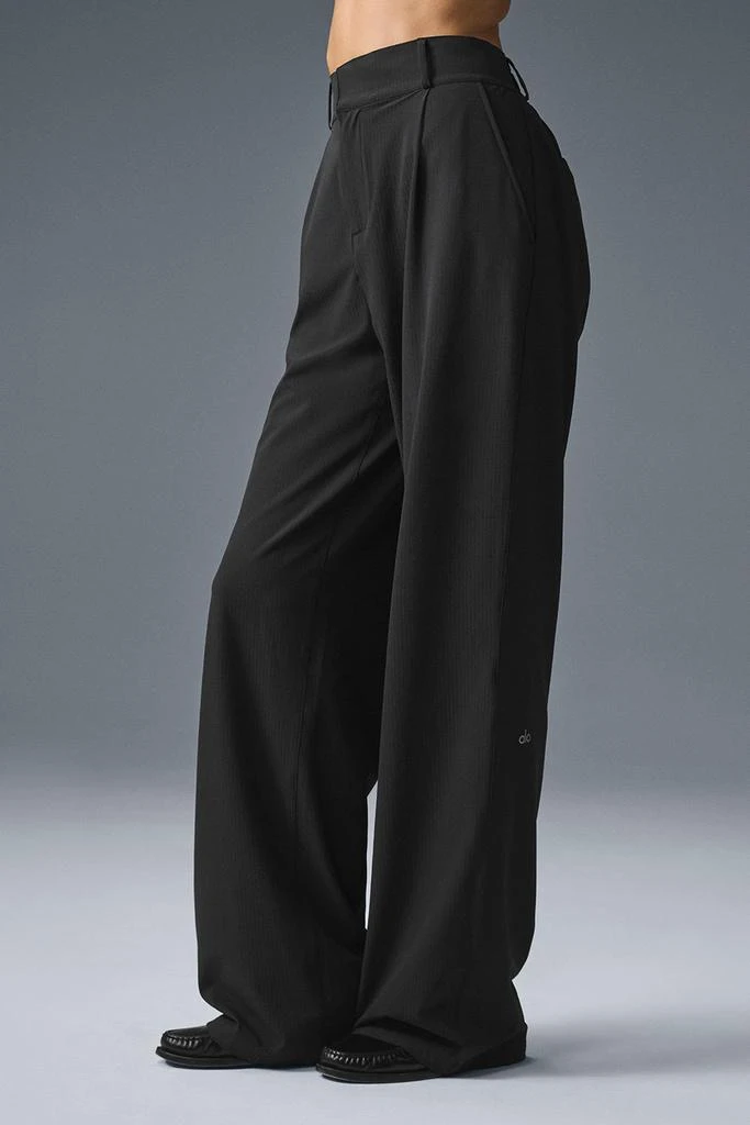 商品Alo|High-Waist Dreamscape Trouser (Regular) - Black,价格¥1110,第4张图片详细描述