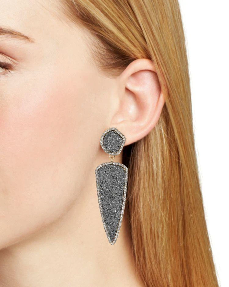 商品BAUBLEBAR|Moonbeam Drop Earrings,价格¥187,第2张图片详细描述