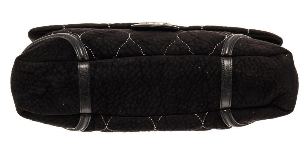 商品[二手商品] Chanel|Chanel Black Quilted East West Chain Flap Shoulder Bag,价格¥16889,第6张图片详细描述