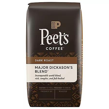 Peet's Coffee | Peet's Coffee Major Dickason's Blend Deep Roast, Whole Bean (32 oz.) 99.35元 商品图片