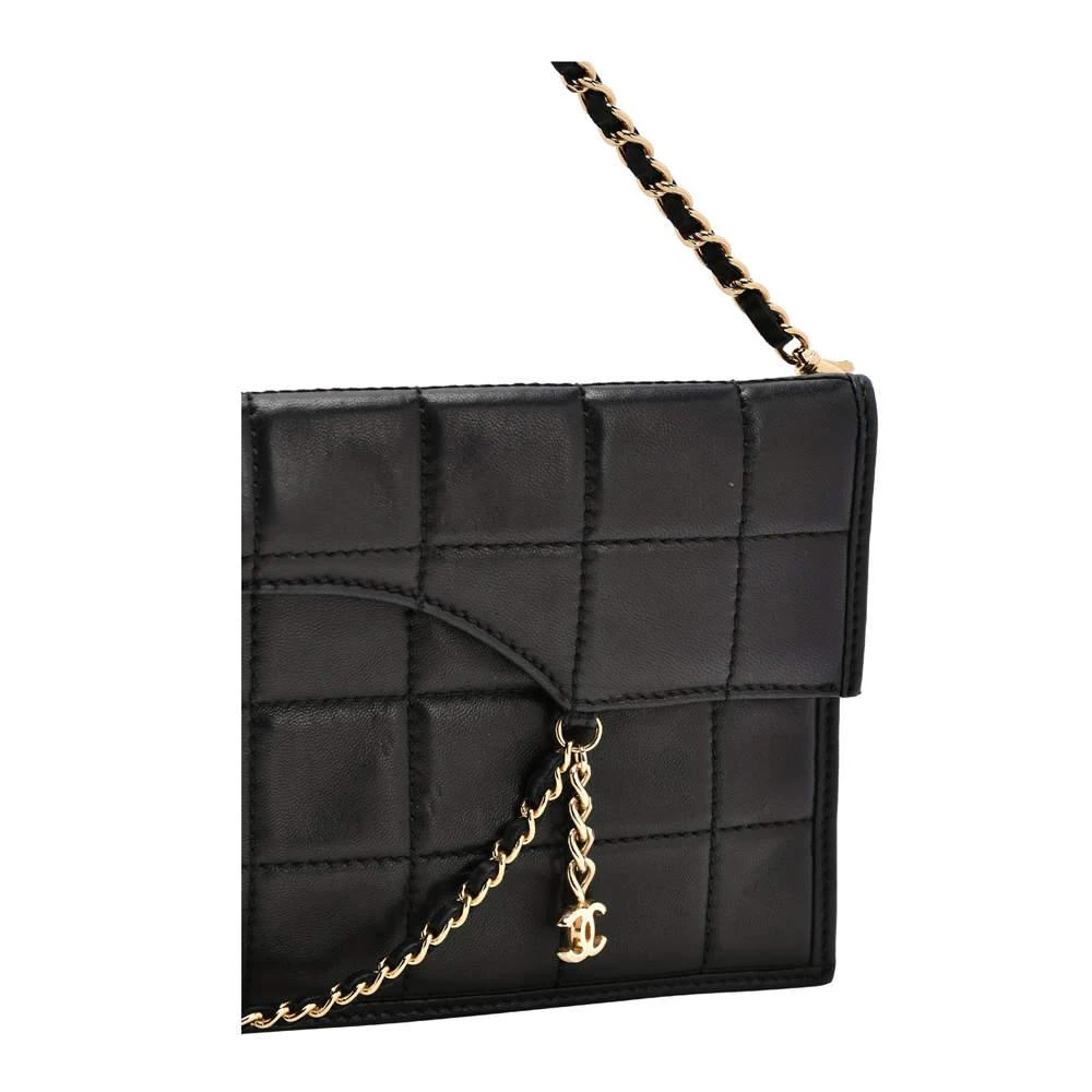 Chanel Box Quilted Leather Fold Down Envelope Clutch Bag 商品