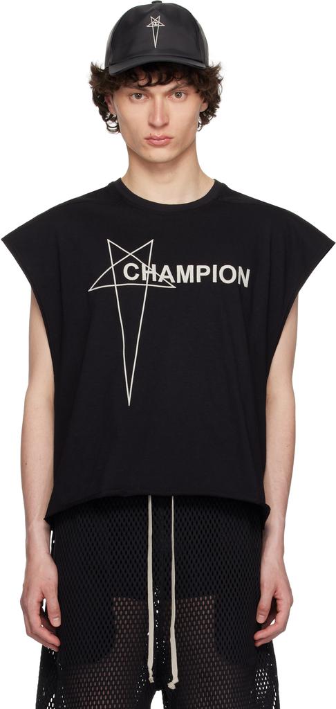 Schwarzes Champion Edition Micro Tatlin Tanktop image 2