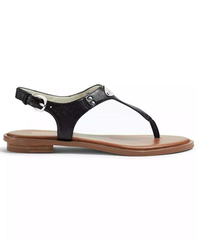 商品Michael Kors|Women's MK Plate Flat Thong Sandals,价格¥287,第2张图片详细描述