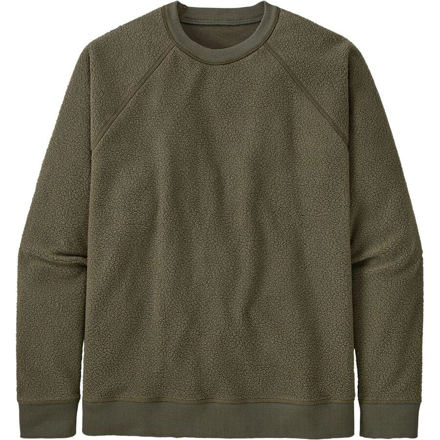 商品Patagonia|Reversible Shearling Crew Sweatshirt - Men's,价格¥476,第4张图片详细描述