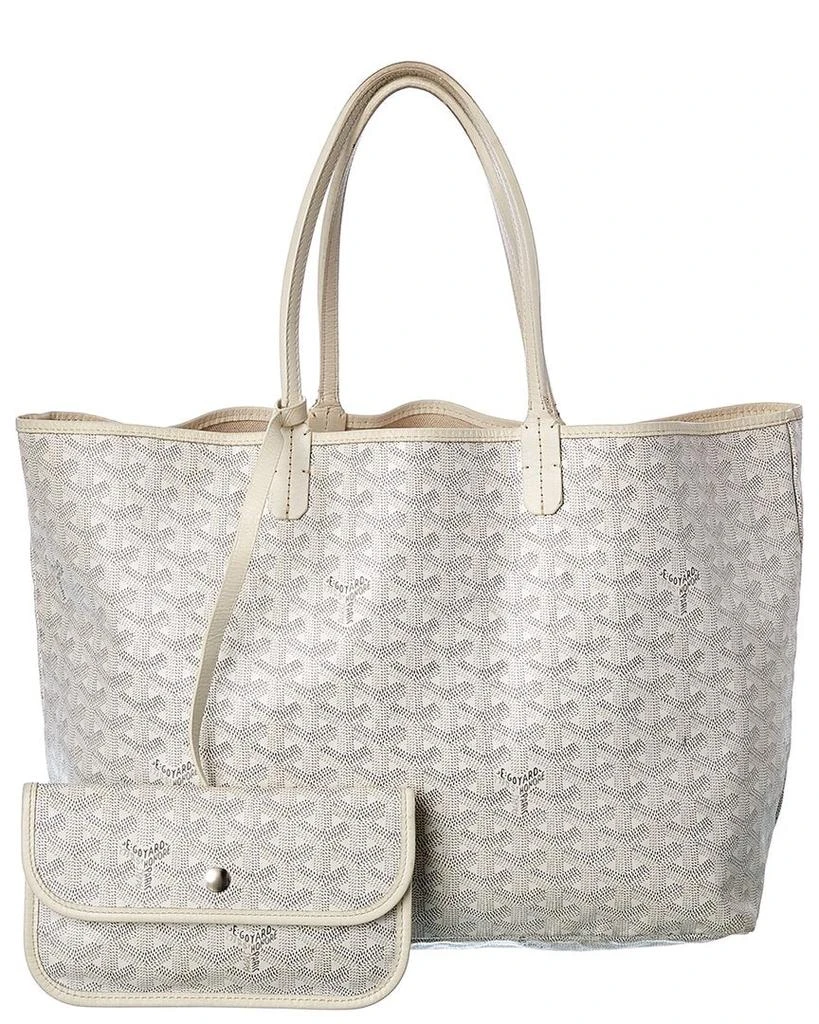 商品[二手商品] Goyard|Goyard White Goyardine Canvas Saint Louis PM,价格¥11116,第1张图片