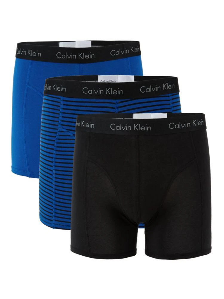 商品Calvin Klein|3-Pack Stretch Cotton Boxer Briefs,价格¥296,第1张图片