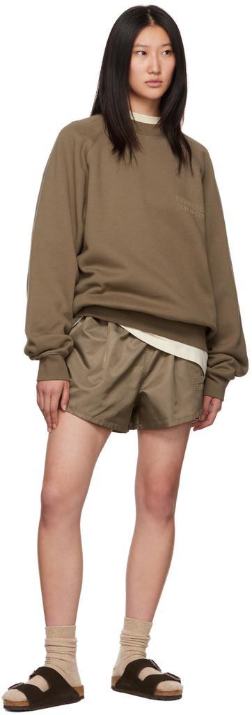 Brown Nylon Shorts商品第4张图片规格展示