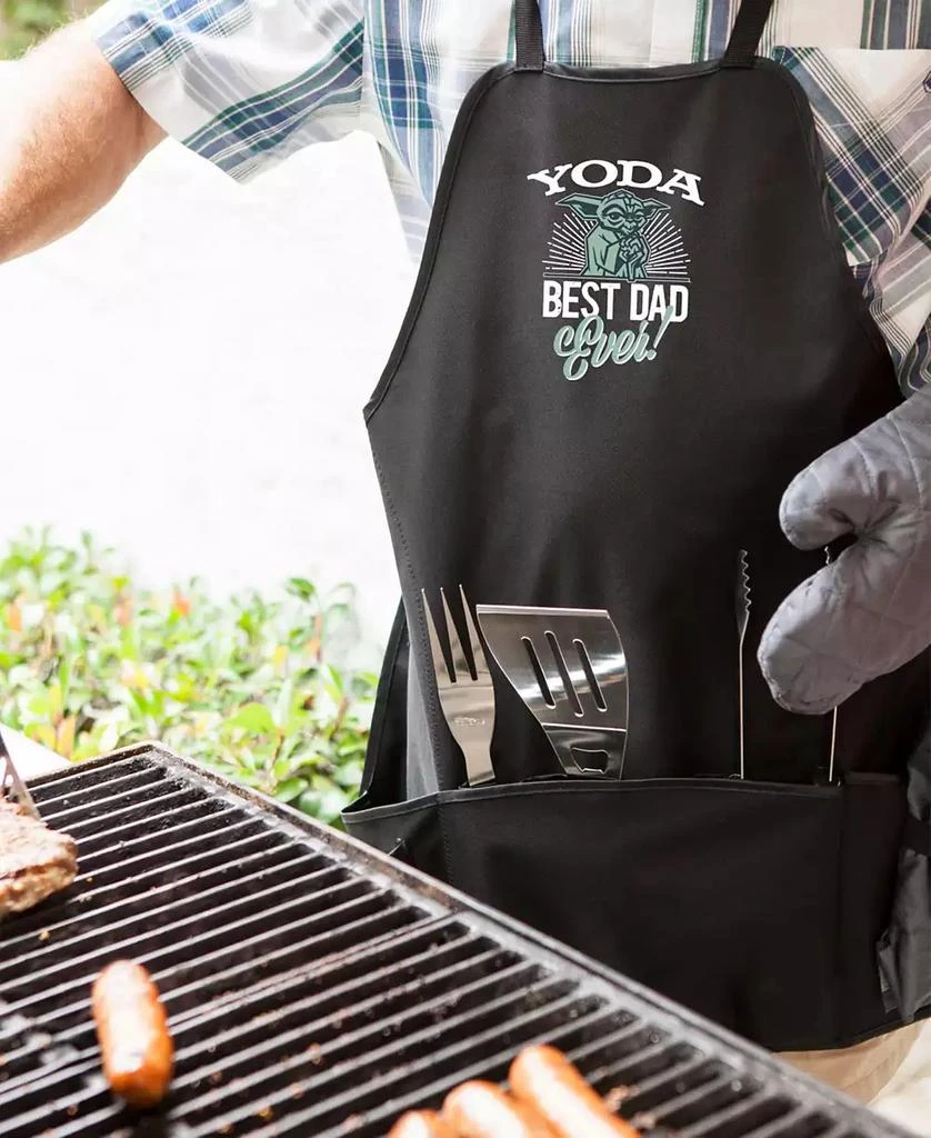 商品ONIVA|Star Wars Yoda 6-Pc. BBQ Apron Tote Pro Grill Set,价格¥1012,第2张图片详细描述