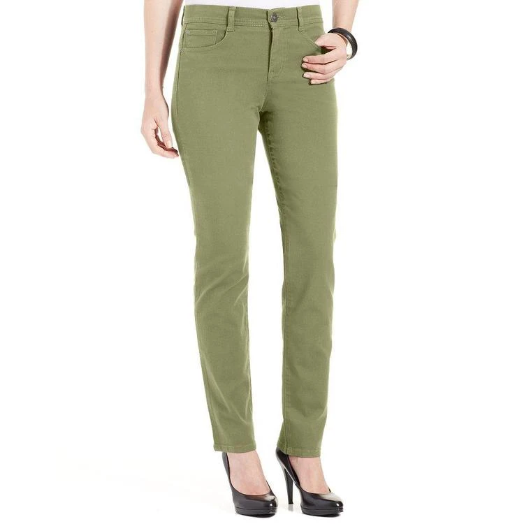 Petite Slim-Leg Tummy-Control Jeans, Created for Macy's 商品