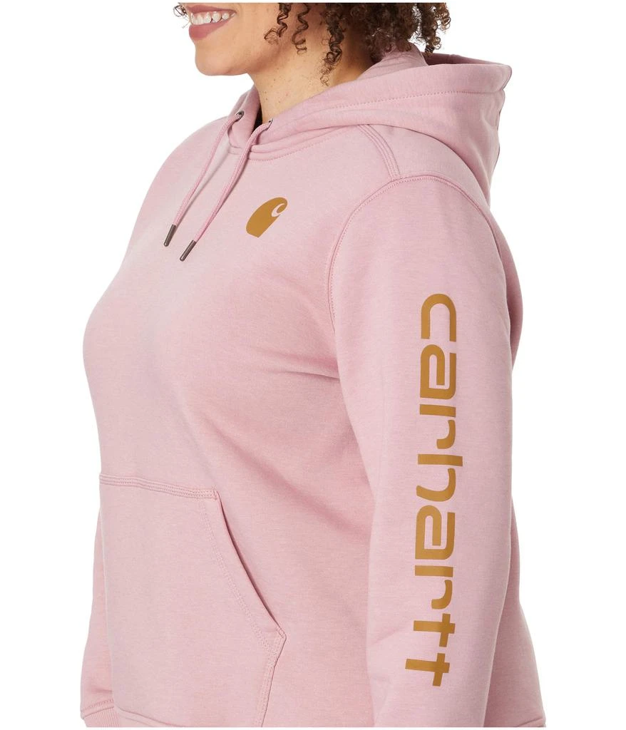 商品Carhartt|Plus Size Clarksburg Sleeve Logo Hooded Sweatshirt,价格¥463,第3张图片详细描述